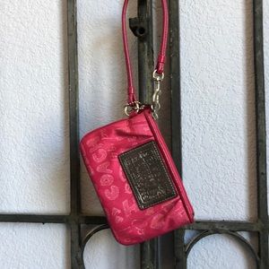 COACH wristlet